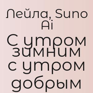 Лейла, Suno Ai - С утром зимним с утром добрым