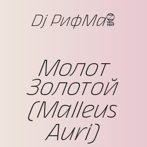 Dj РифМа4 - Молот Золотой (Malleus Auri)