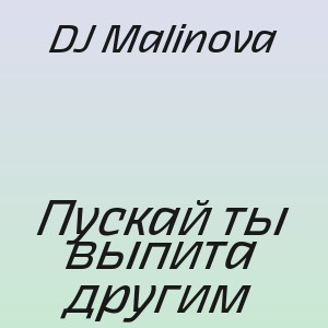 DJ Malinova - Пускай ты выпита другим
