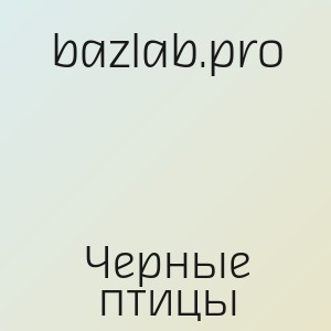 bazlab.pro - Черные птицы