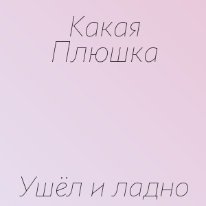 Какая Плюшка - Ушёл и ладно
