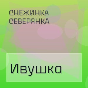 Снежинка Северянка - Ивушка