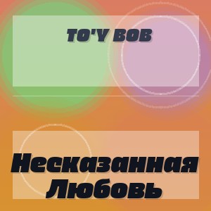 To'y Bob - Несказанная Любовь